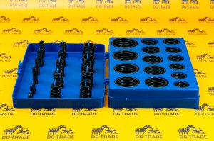 Набор бензо-масло-стойких колец (Метрические) BOX A 5B (Синий) BOX A 5B