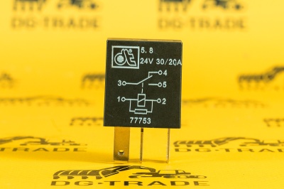 Реле 24V 20/30A JCB (DIESEL TECHNIC) 580106