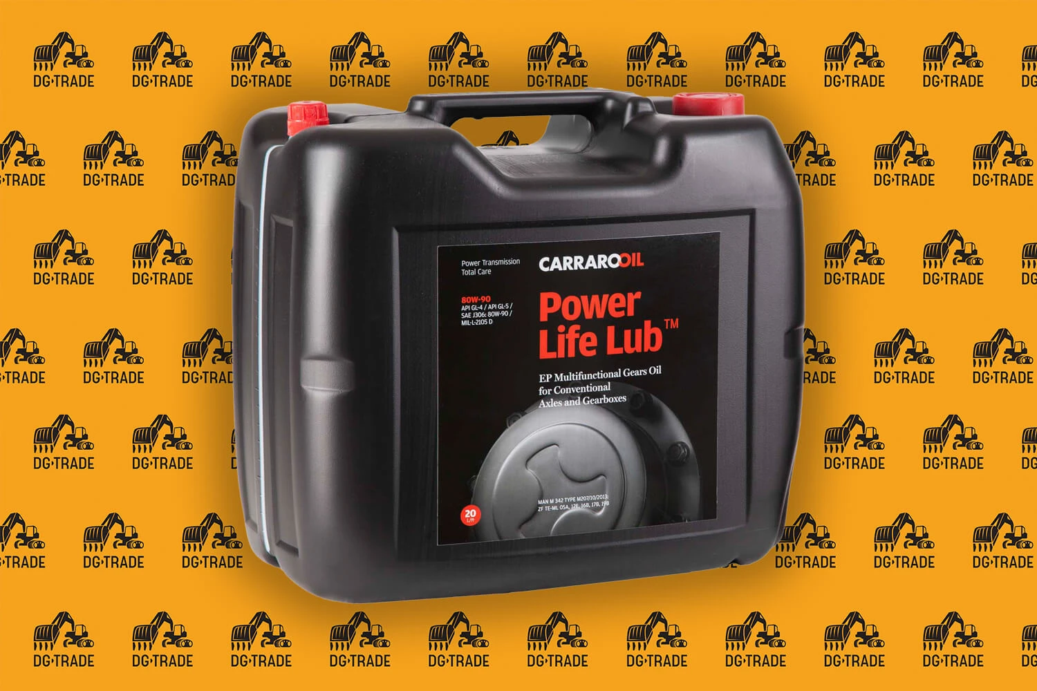 Купить Масло CARRARO Power Life Lub UNIVERSAL 80W UTTO, 20л 210121 для  спецтехники по выгодной цене с доставкой в Липецке и по России