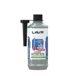 Суперантигель с диспергатором в дизель LAVR на 100-140л, 310 мл Ln2114